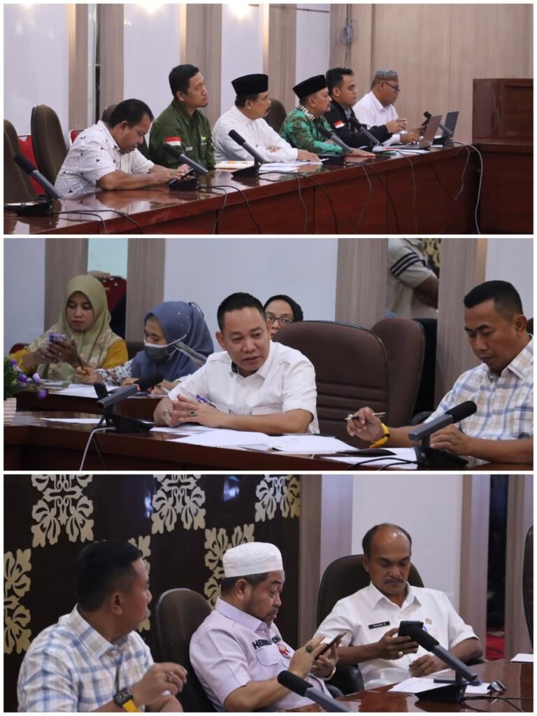 Pimpinan DPRD Siak Gelar Dengar Pendapat Bersama BAZNAS Siak, Terkait Simpang Siur Masalah Pendistribusian Zakat