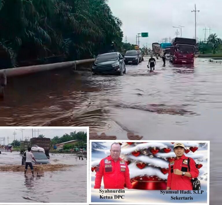 Banjir Sengsarakan Rakyat, Forkorindo Siak Desak Tanggung Jawab PT. ARARA Abadi dan PT. BSP