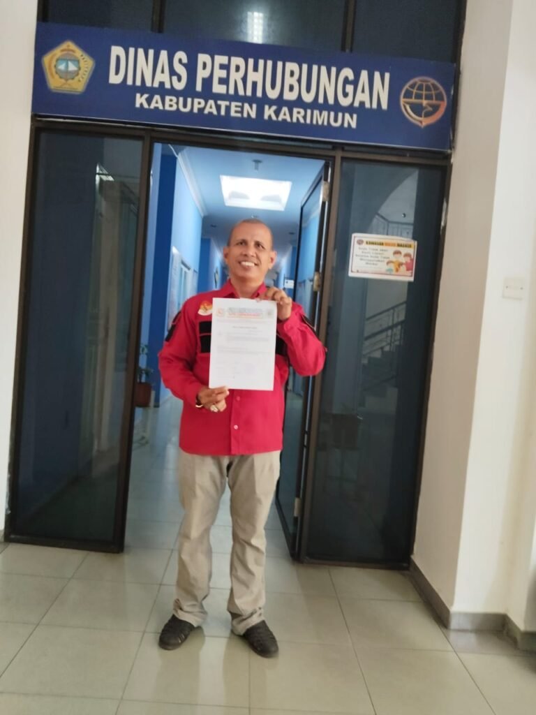 LSM Forkorindo Akan Laporkan ke APH, Jika Kadishub Karimun Tak Respon Surat Klarifikasi
