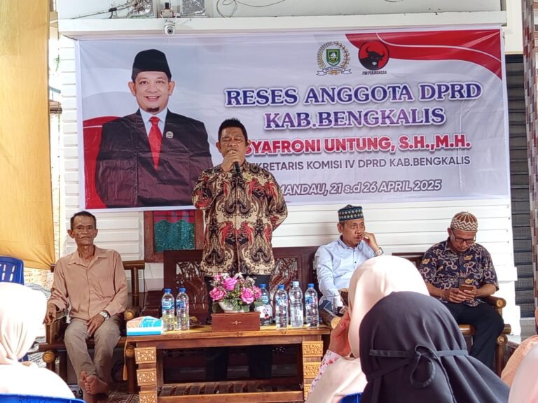 Di Air Jamban, Ini Usulan Warga Dalam Reses Syafroni Untung