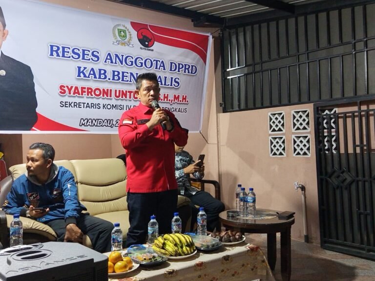 Reses Syafroni di Gelora Abadi Diwarnai Aspirasi