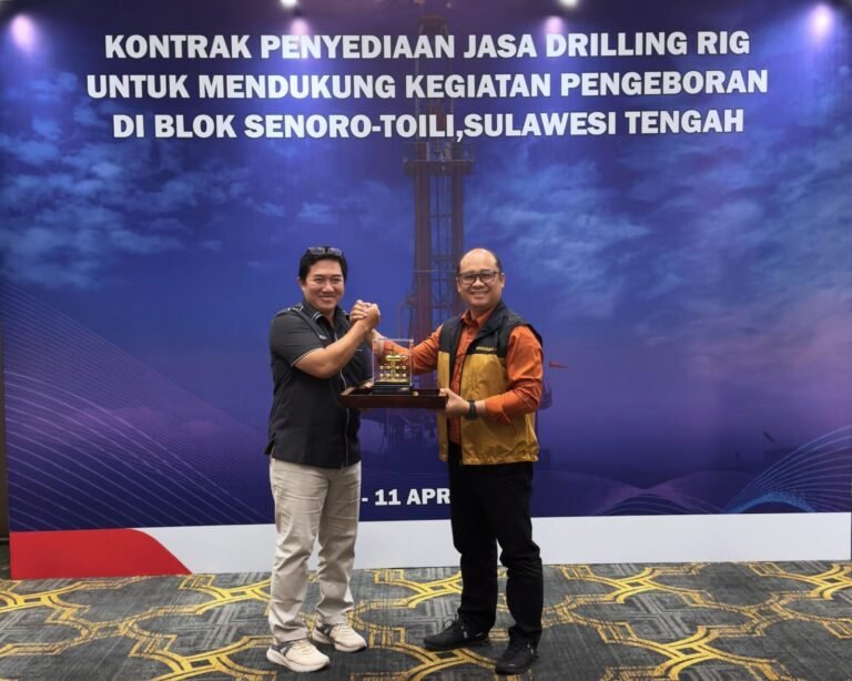 Luar Biasa Pertamina Drilling Raih Penghargaan dari JOB Tomori