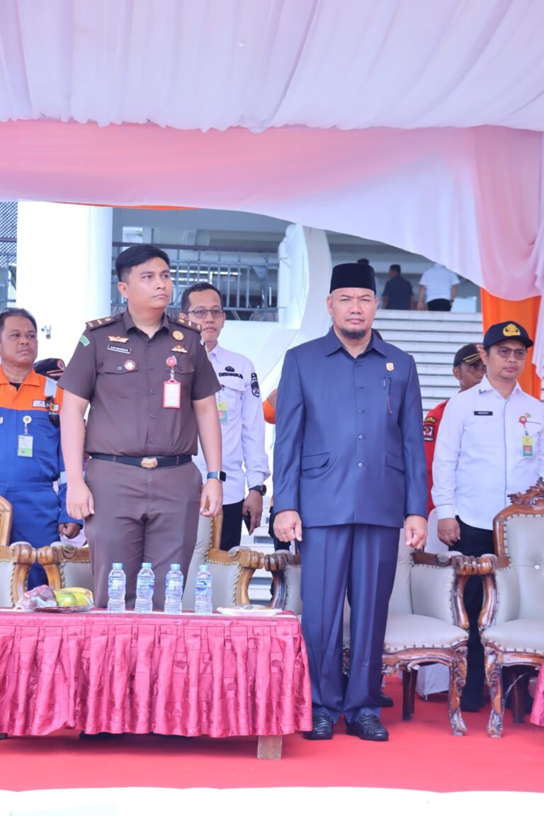Wakil Ketua I DPRD Kabupaten Siak, Hadiri Acara Gelar Pasukan Siaga Darurat Karhutla