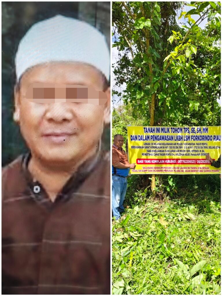 Terungkap, H. Basran Awalnya Akui Bukan Lahannya, Sebut Pemilik Lahan Gila dan Tak Takut di Lapor ke Polda Riau