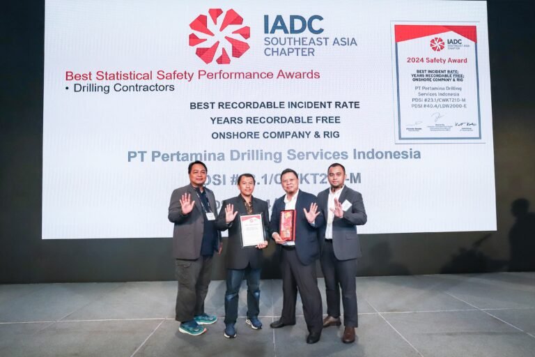 Keren…Pertamina Drilling Raih Penghargaan Internasional dari IADC Asia Pacific 2025