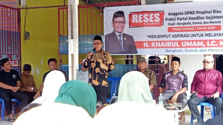 Reses Kedua Tahun 2025, Ini Isi Reses H. Khairul Umam di Desa Buluh Manis