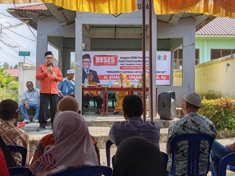H. Khairul Umam Gelar Reses di Gajah Sakti, Warga Sampaikan Aspirasi Ini