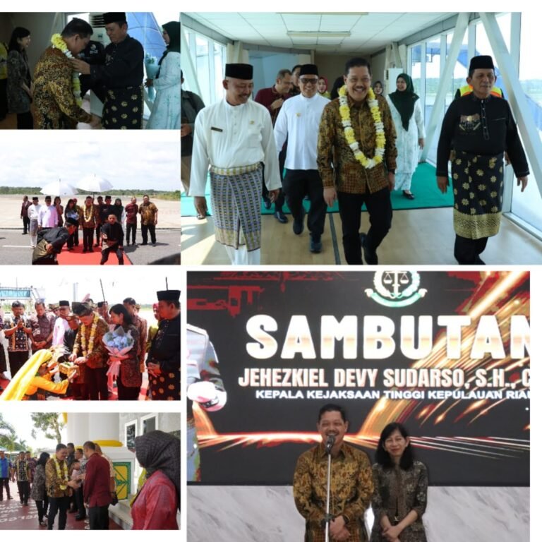 Kajati Kepri Jehezkiel Devy Sudarso Mulai Bertugas di Kepri, Siap Menegakkan Hukum Secara Profesional, Humanis dan Berkeadilan.