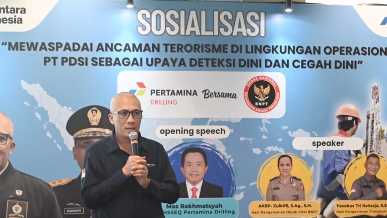 Gandeng BNPT, Pertamina Drilling Perkuat Deteksi dan Cegah Dini Ancaman Terorisme di Lingkungan Operasional