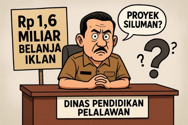 LSM Bongkar Dugaan Penyimpangan Rp1,6 Miliar di Dinas Pendidikan Pelalawan”