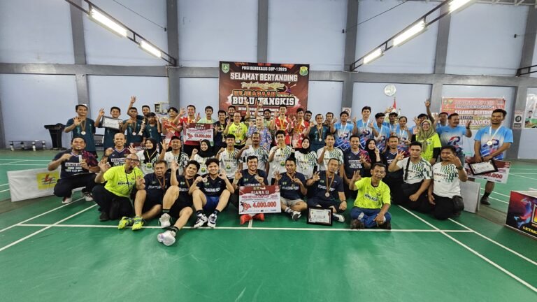 PBSI Bengkalis Sukses Melaksanakan Kejuaraan Bulutangkis
