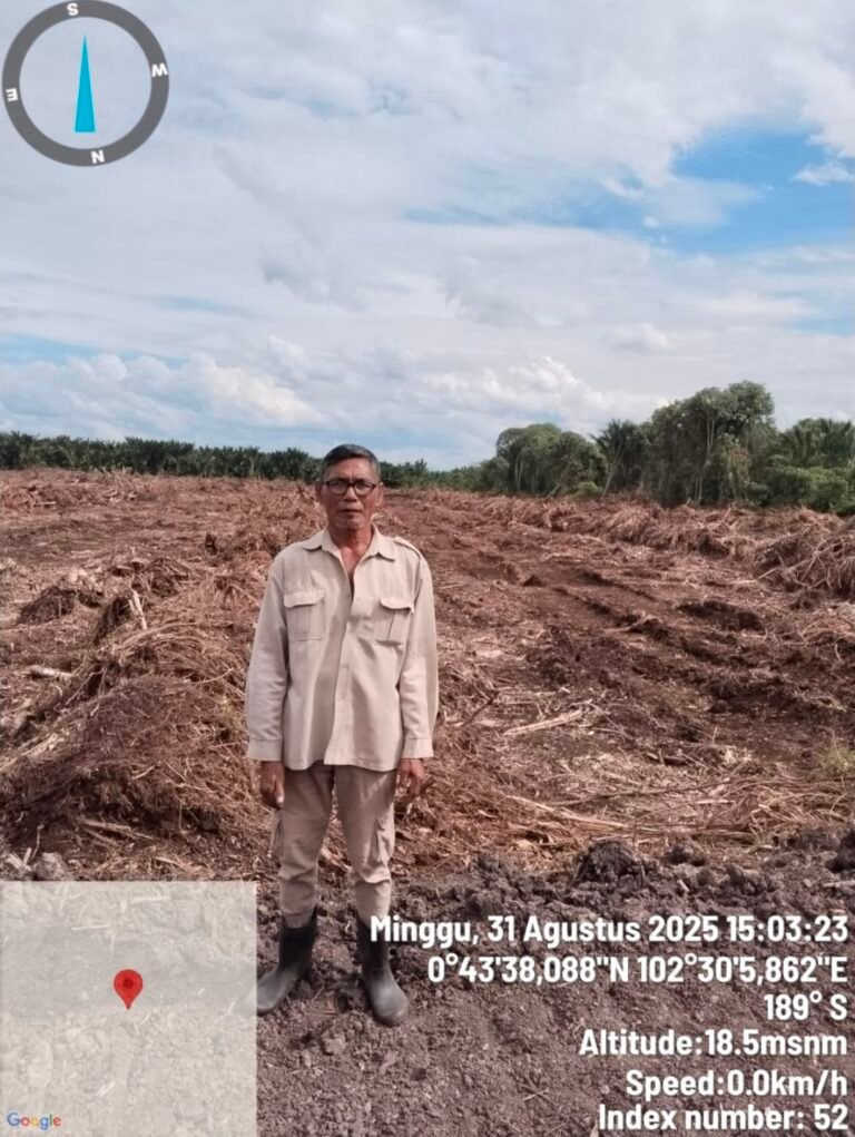 Kebun Sagu Milik Warga di Penyengat Diduga Dirusak PT Uniseraya, Petani Rugi Ratusan Juta – Minta Bupati Turun Tangan