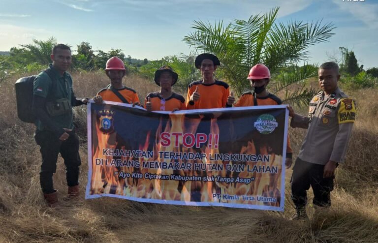 Hadapi Musim Kemarau, PT KTU Intensifkan Patroli Bersama Tekan Risiko Karhutla
