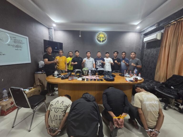 Komplotan Spesialis Curanmor N-Max Lintas Kota Dibekuk Polres Siak, Belasan TKP Terungkap