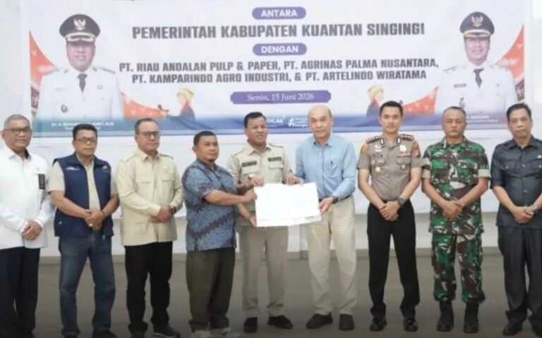 Pemkab Kuansing dan Perusahaan Perkuat Komitmen Tangani Ruas Jalan Benai–RAPP