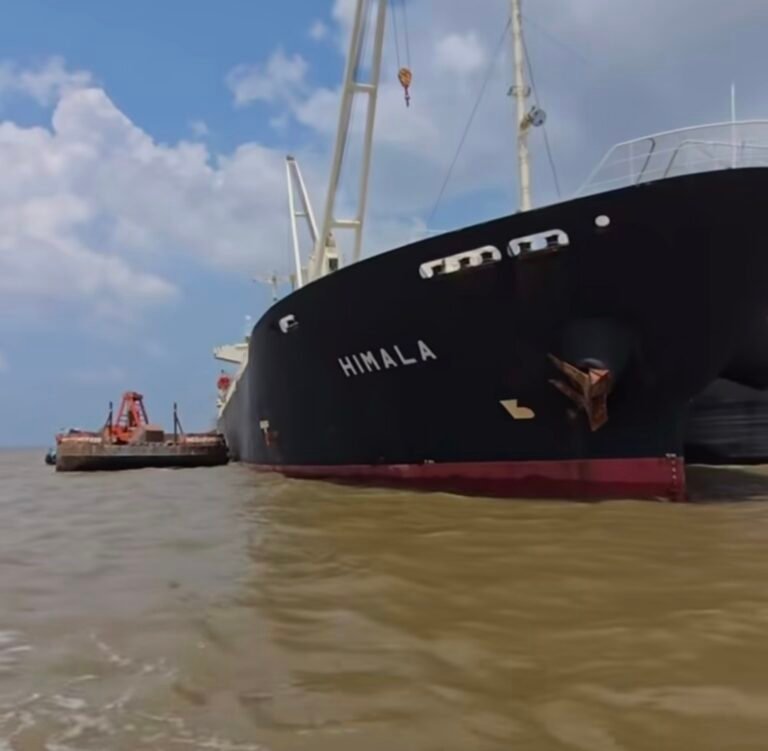 Tragis! Pompong Tenggelam Saat Draft Survey Milik PT. KIMI di Perairan KITB Tanjung Buton, 1 Tewas dan 3 Masih Hilang