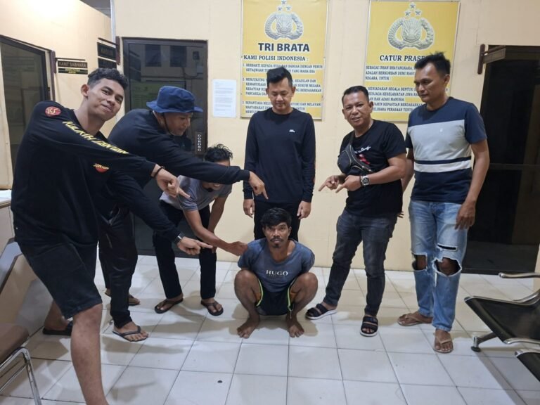Hilang Beberapa Hari, DPO Kasus Narkoba di Sungai Apit di Tangkap Polisi di Balik Kelambu
