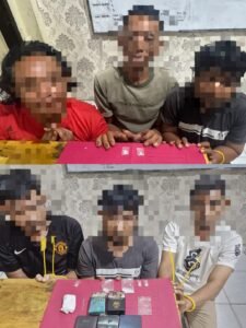 Tiga Pegawai P3K Paruh Waktu Pemkab Siak Diciduk Satresnarkoba Polres Siak