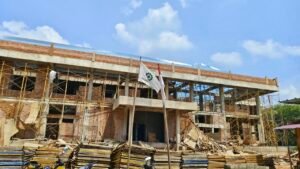 Proyek Rp27 Miliar Gedung PN Siak, Abaikan APD K3 